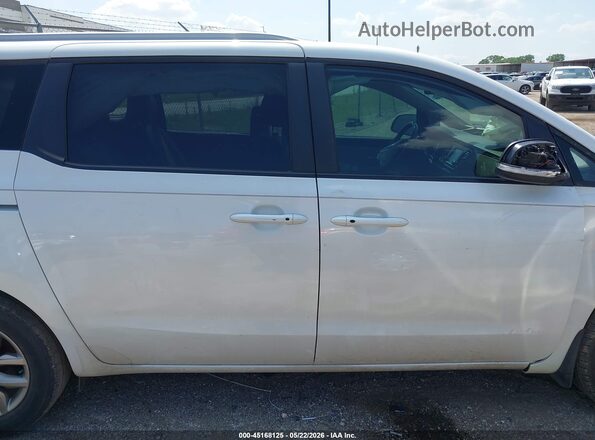 KNDMB5C10M6668249 2021 KIA SEDONA White უკანა სალონის ხედი