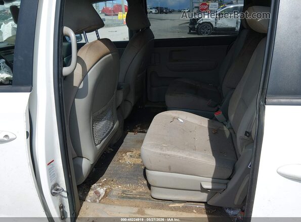 KNDMB5C11G6195207 2016 KIA SEDONA White VIN sticker view