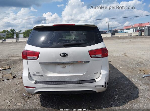 KNDMB5C11G6195207 2016 KIA SEDONA White 