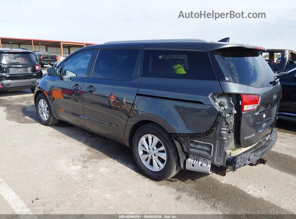 KNDMB5C11H6269405 2017 KIA SEDONA Gray 