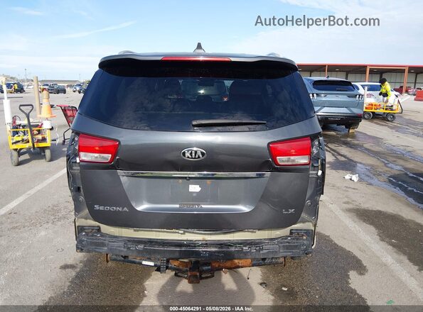 KNDMB5C11H6269405 2017 KIA SEDONA Gray 