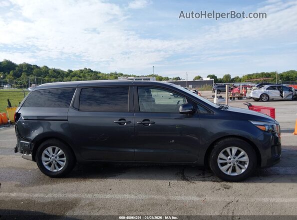 KNDMB5C11H6269405 2017 KIA SEDONA Gray 