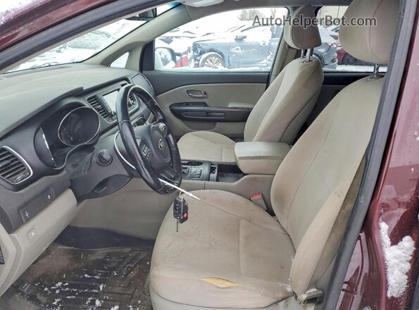 KNDMB5C11J6352967 2018 KIA SEDONA Burgundy 