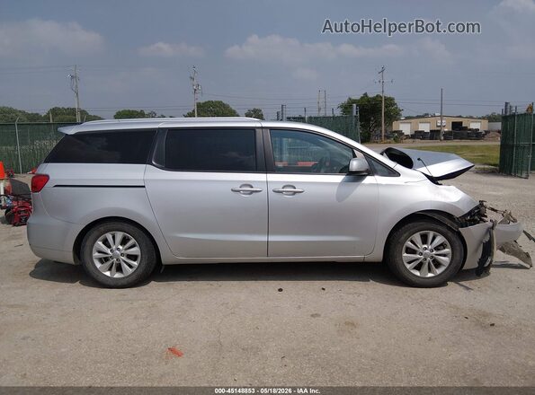 KNDMB5C12G6192543 2016 KIA SEDONA Silver Widok wnętrza 360 stopni