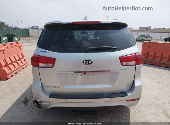 KNDMB5C12G6192543 2016 KIA SEDONA Silver 