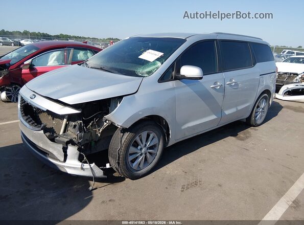 KNDMB5C12H6282311 2017 KIA SEDONA Белый Передняя левая четверть