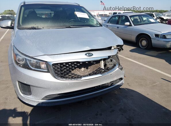 KNDMB5C12H6282311 2017 KIA SEDONA Белый Вид щитка приборов