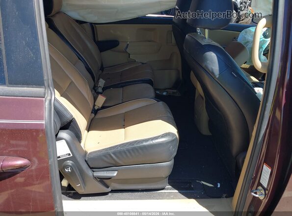KNDMB5C12H6328171 2017 KIA SEDONA Коричневый Вид наклейки с VIN-кодом