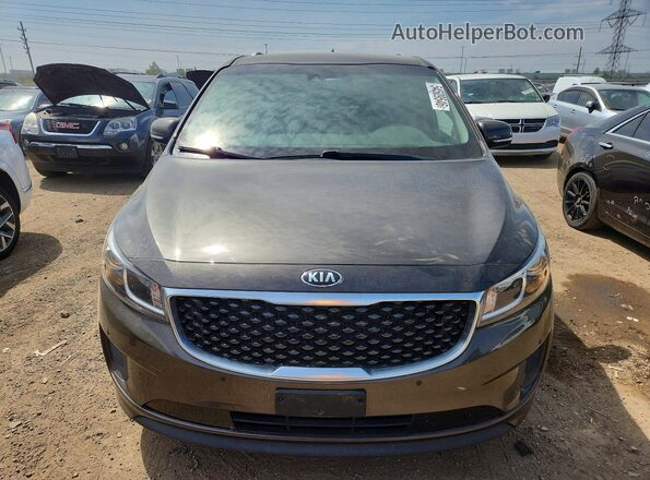 KNDMB5C12J6378834 2018 KIA SEDONA Brown 