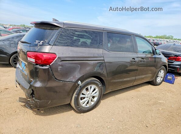 KNDMB5C12J6378834 2018 KIA SEDONA Brown 
