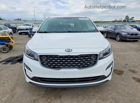 KNDMB5C12L6578194 2020 KIA SEDONA White Դիմացի տեսք