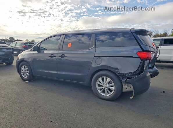KNDMB5C13J6373285 2018 KIA SEDONA Charcoal Rear left