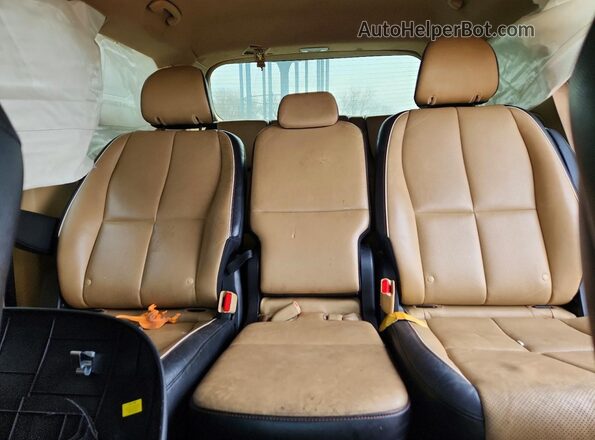 KNDMB5C13L6587678 2020 KIA SEDONA Black Вид задніх сидінь