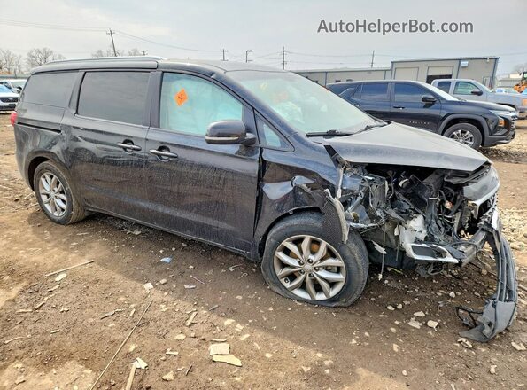 KNDMB5C13L6587678 2020 KIA SEDONA Black Передня права чверть