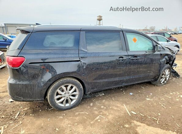 KNDMB5C13L6587678 2020 KIA SEDONA Black Задня права чверть