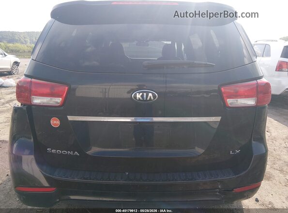 KNDMB5C14J6389320 2018 KIA SEDONA Black 