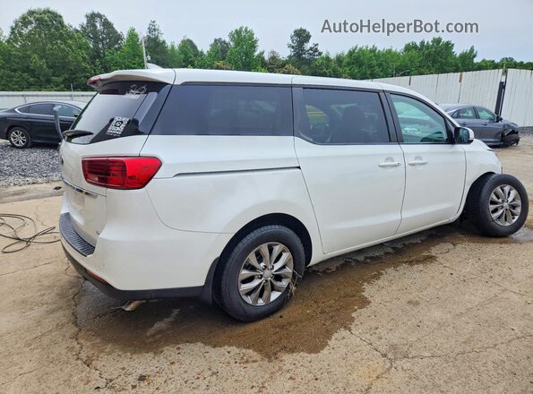 KNDMB5C14M6665354 2021 KIA SEDONA White Trasero derecho