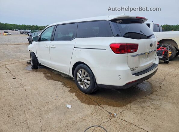 KNDMB5C14M6665354 2021 KIA SEDONA White Trasero izquierdo