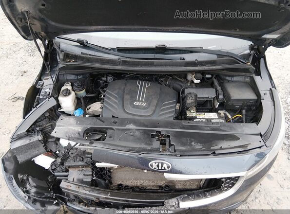 KNDMB5C15H6247911 2017 KIA SEDONA Dark Blue Vista trasera