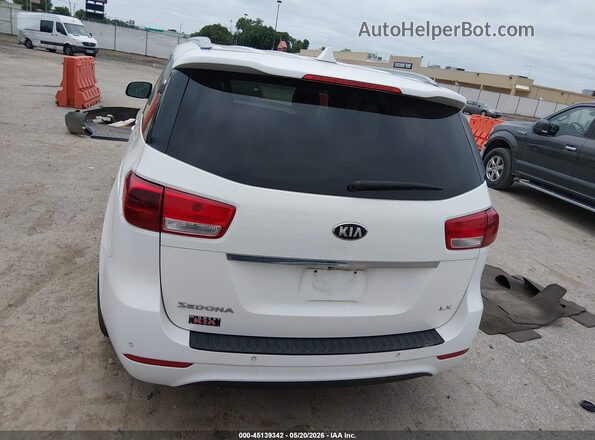 KNDMB5C16G6099234 2016 KIA SEDONA Белый 