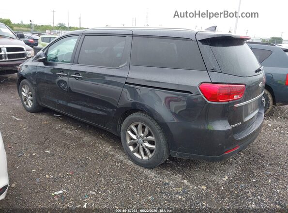 KNDMB5C16K6525772 2019 KIA SEDONA Black უკანა მარცხენა