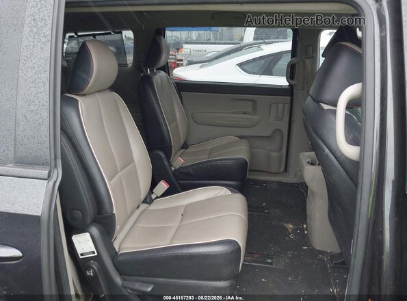 KNDMB5C16K6525772 2019 KIA SEDONA Black VIN კოდის სტიკერის ხედი