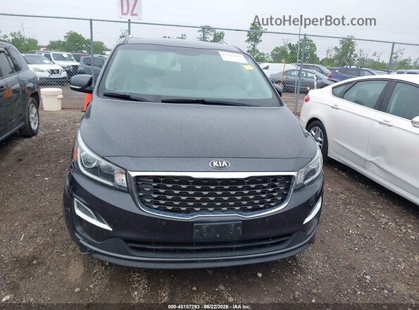 KNDMB5C16K6525772 2019 KIA SEDONA Black ხელსაწყოთა პანელის ხედი