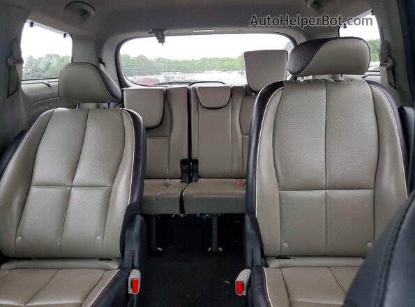 KNDMB5C16K6562269 2019 KIA SEDONA Gray Հետևի նստատեղերի տեսք