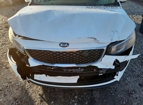 KNDMB5C17H6292526 2017 KIA SEDONA Белый Вид подкапотного пространства