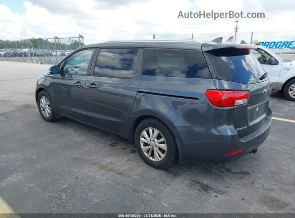 KNDMB5C17H6322740 2017 KIA SEDONA Gray 