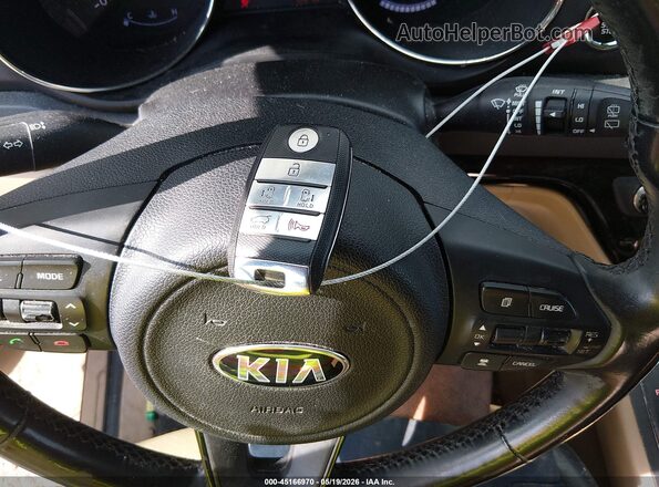 KNDMB5C17J6348549 2018 KIA SEDONA Black Widok deski rozdzielczej