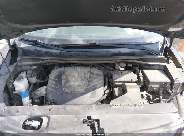 KNDMB5C17J6348549 2018 KIA SEDONA Black Widok z tyłu