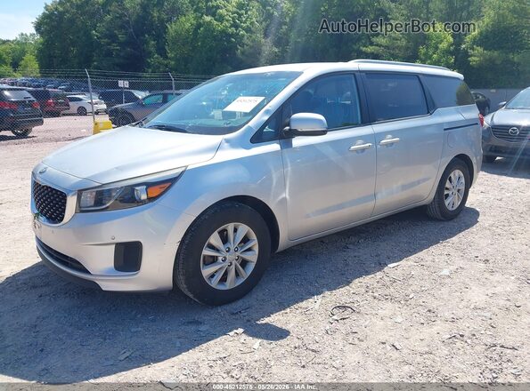 KNDMB5C18G6209569 2016 KIA SEDONA Silver 