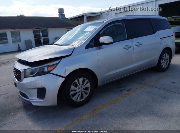 KNDMB5C18H6254237 2017 KIA SEDONA Silver 