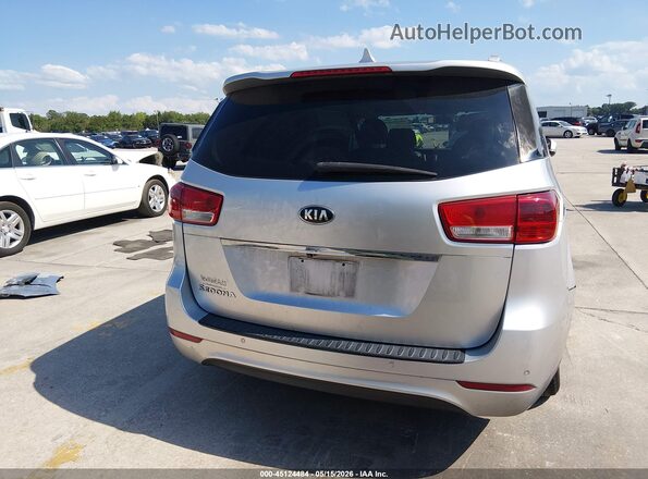 KNDMB5C18H6254237 2017 KIA SEDONA Silver 