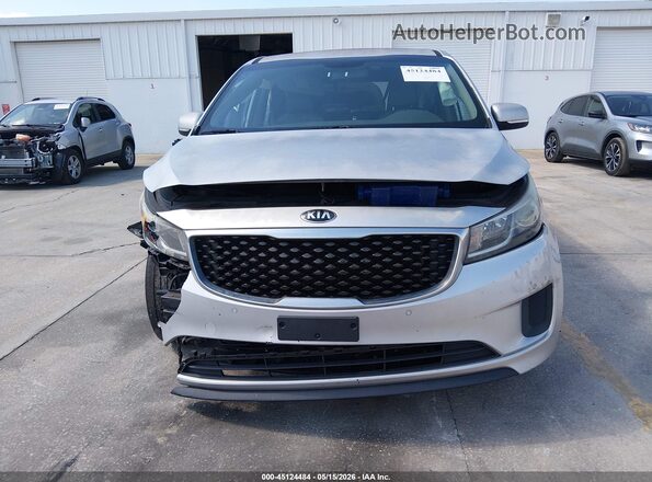 KNDMB5C18H6254237 2017 KIA SEDONA Silver 
