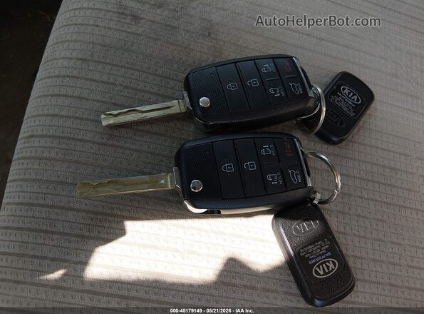 KNDMB5C18K6549104 2019 KIA SEDONA Gray Widok deski rozdzielczej