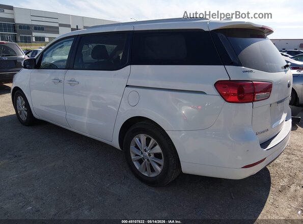 KNDMB5C19G6153805 2016 KIA SEDONA White Tył lewy