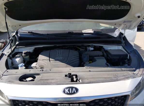 KNDMB5C19G6153805 2016 KIA SEDONA White Widok z tyłu