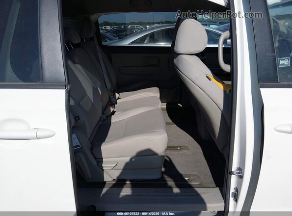 KNDMB5C19G6153805 2016 KIA SEDONA White Widok naklejki z numerem VIN