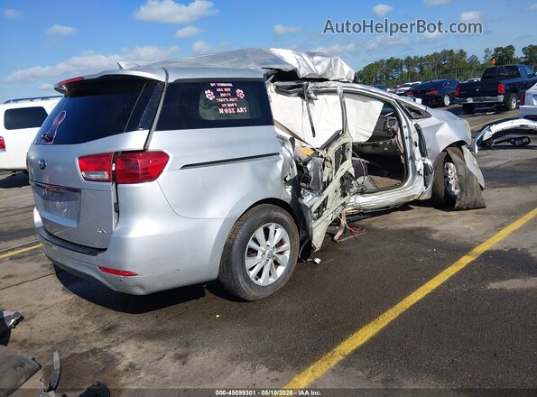 KNDMB5C19H6218377 2017 KIA SEDONA Gray Tył prawy