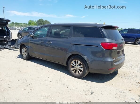 KNDMB5C19H6284346 2017 KIA SEDONA Gray უკანა მარცხენა