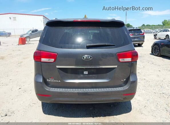 KNDMB5C19H6284346 2017 KIA SEDONA Gray 