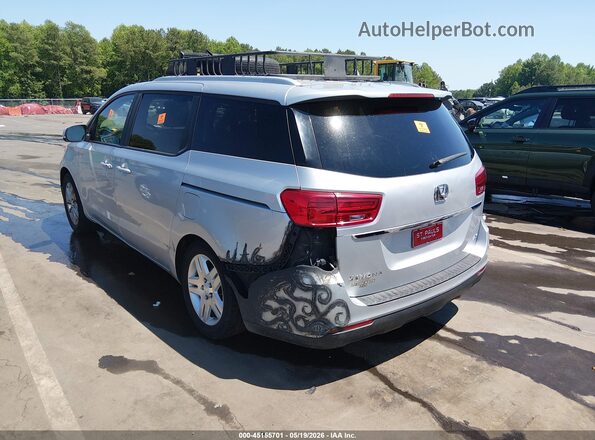 KNDMB5C19L6576054 2020 KIA SEDONA Silver Trasero izquierdo
