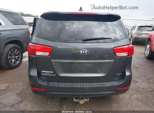 KNDMB5C1XG6099737 2016 KIA SEDONA Black 