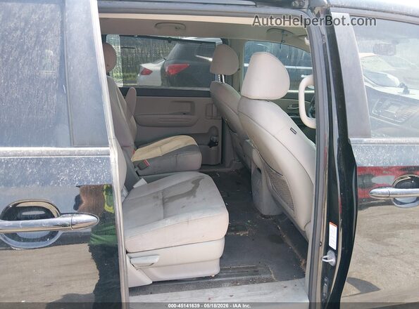 KNDMB5C1XG6160424 2016 KIA SEDONA Black VIN sticker view