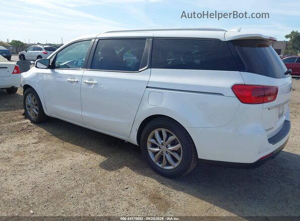 KNDMB5C1XM6674639 2021 KIA SEDONA White Trasero izquierdo