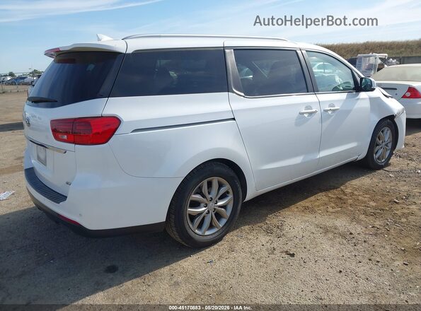 KNDMB5C1XM6674639 2021 KIA SEDONA White Trasero derecho