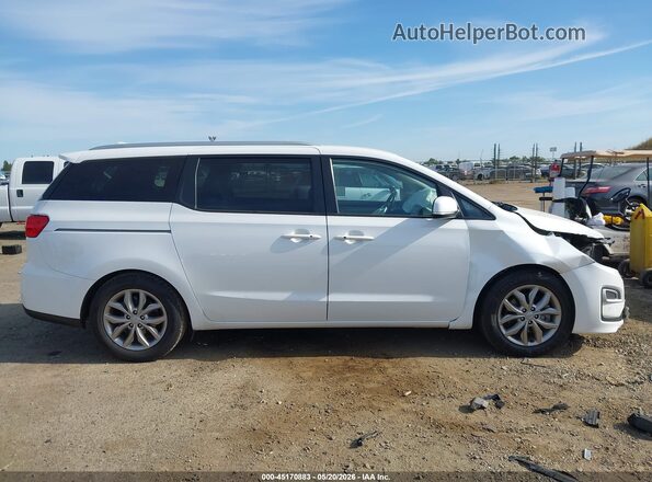 KNDMB5C1XM6674639 2021 KIA SEDONA White Vista interior de 360 grados