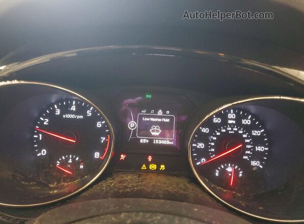KNDMC5C14G6139470 2016 KIA SEDONA Черный Вид щитка приборов